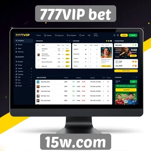 Interface do usuário do 777VIP bet é fácil de navegar